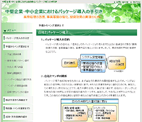 中堅企業・中小企業における価値あるパッケージ導入の手引き 