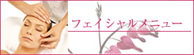 フェイシャルメニュー